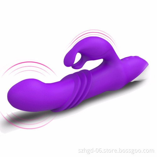 9 Speed Poweful G-Spot Vibrating Adult Sex Toy Dual Motors Vibrator Sex Toy